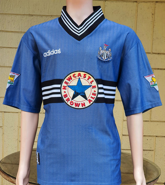 Football shirt soccer Newcastle United Magpies Away 1995/1996