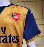 ENGLISH PREMIER ARSENAL FC 2015-2016 F.A. COMMUNITY SHIELD CHAMPION MIKEL ARTETA 8 PUMA AWAY SHIRT M # 747568