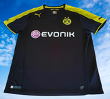 GERMAN BUNDESLIGA BORUSSIA DORTMUND FC 2013-2014 DFL-SUPER CUP AWAY PUMA JERSEY SHIRT TRIKOT EXTRA LARGE # 743558