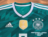 GERMANY 2018 WORLD CUP ADIDAS CLIMALITE KROOS 8 AWAY JERSEY SHIRT M #BR3144 SOLD !!