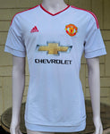 ENGLISH PREMIER MANCHESTER UNITED FC 2015-2016 FA CUP CHAMPION AWAY JERSEY ADIDAS SHIRT LARGE/ MODEL # AI6363