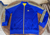 SWEDEN 2008 EURO ADIDAS DOUBLE SIDED REVERSIBLE TRACK TOP JACKET L # 368904