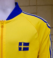 SWEDEN 2008 EURO ADIDAS DOUBLE SIDED REVERSIBLE TRACK TOP JACKET L # 368904