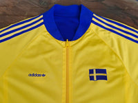 SWEDEN 2008 EURO ADIDAS DOUBLE SIDED REVERSIBLE TRACK TOP JACKET L # 368904