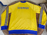 SWEDEN 2008 EURO ADIDAS DOUBLE SIDED REVERSIBLE TRACK TOP JACKET L # 368904