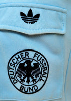 WEST GERMANY 1974 WORLD CUP RETRO BECKENBAUER ADIDAS TRACK TOP BLUE JACKET M # F77309