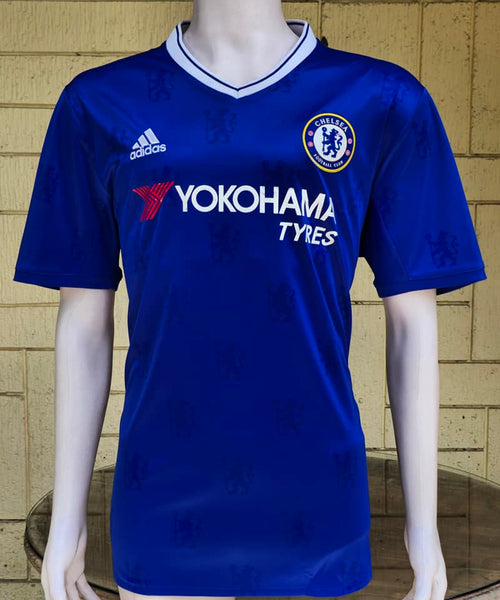 ENGLISH PREMIER CHELSEA 2016-2017 PREMIER LEAGUE CHAMPION BATSHUAYI 23 HOME JERSEY ADIDAS SHIRT XL # A17182