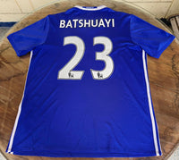 ENGLISH PREMIER CHELSEA 2016-2017 PREMIER LEAGUE CHAMPION BATSHUAYI 23 HOME JERSEY ADIDAS SHIRT XL # A17182