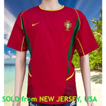 PORTUGAL 2002 WORLD CUP HOME QUALIFIER JERSEY NIKE SHIRT CAMISA CAMISETA SMALL SOLD !!