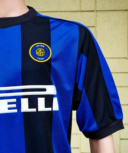 Ronaldo Inter Milan 1999 2000 Soccer Jersey Shirt Maglia L